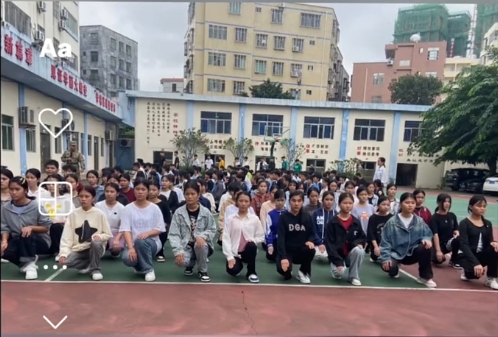海南职业外语旅游学校琼山校区学生